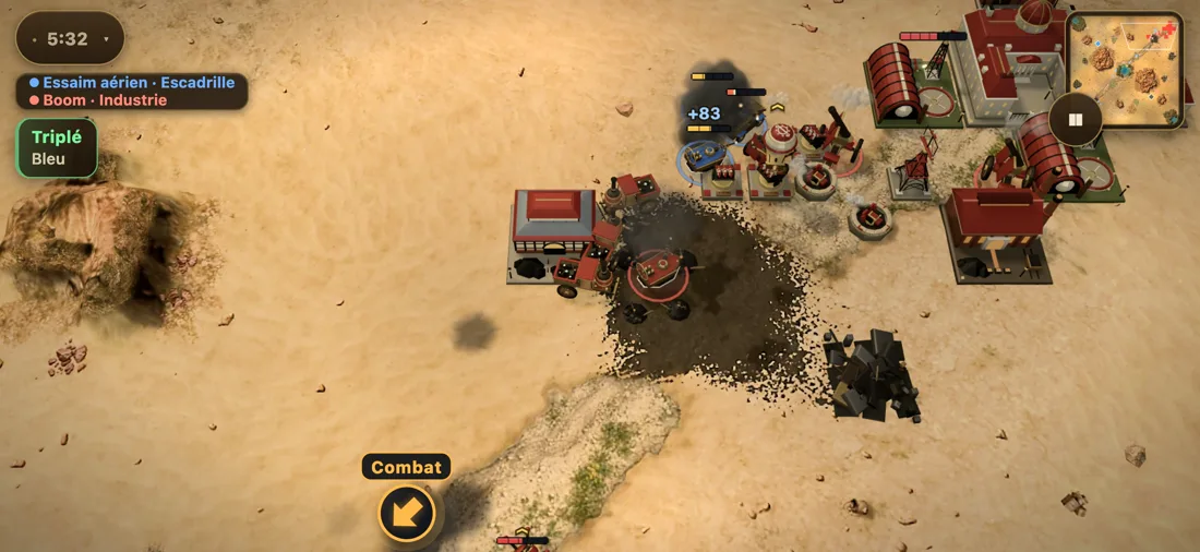 Assaut sur une position ennemie